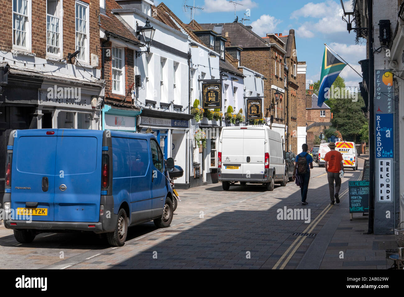Historic Church Street Twickenham London England Stock Photo Alamy