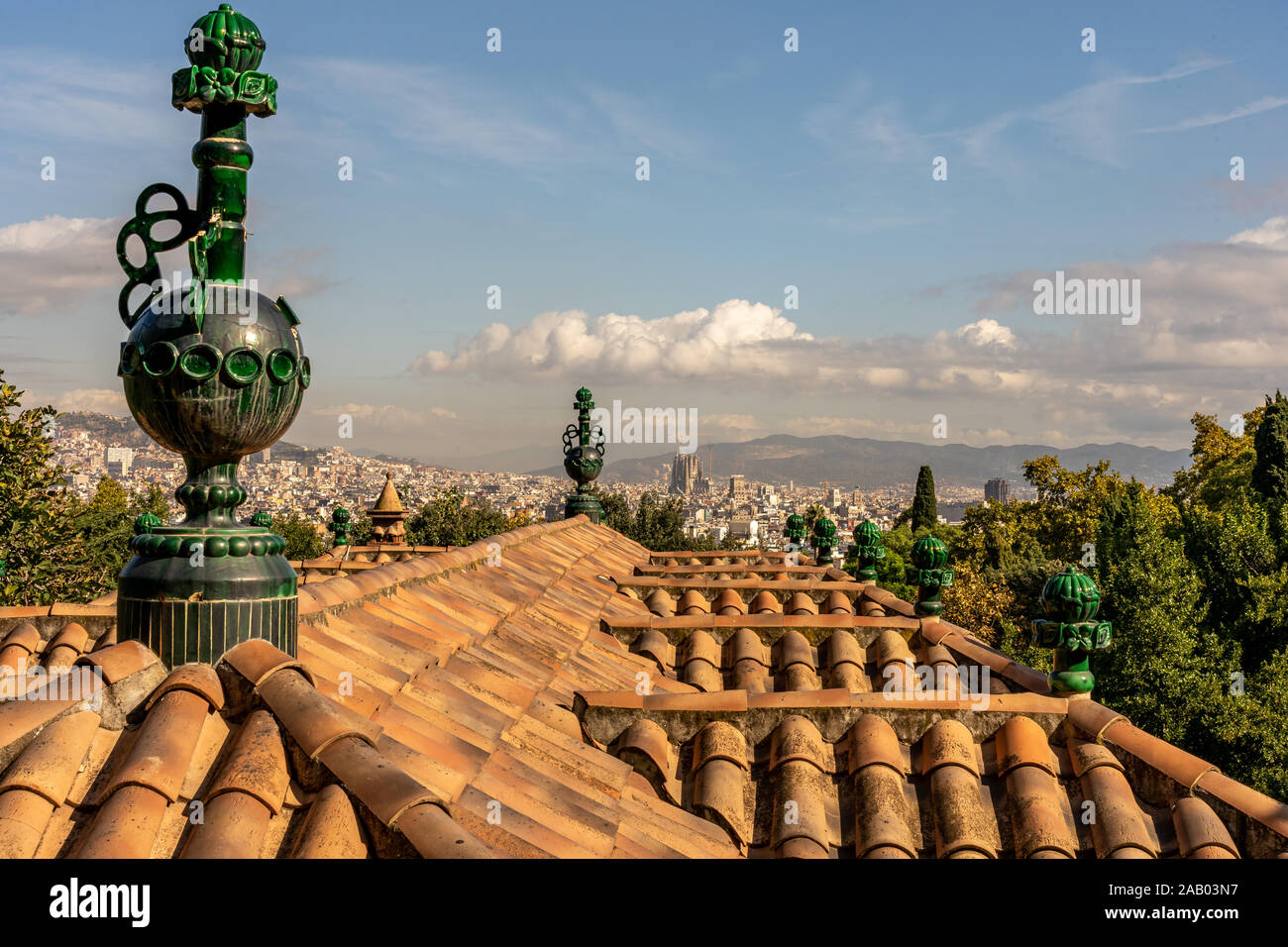 Sagrada familia rooftop hires stock photography and images Alamy