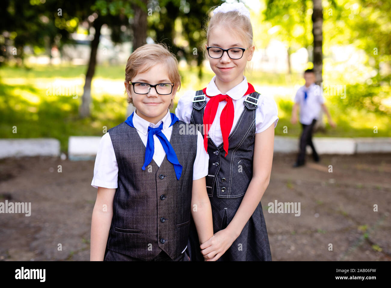 Russian Elementary School uniform 