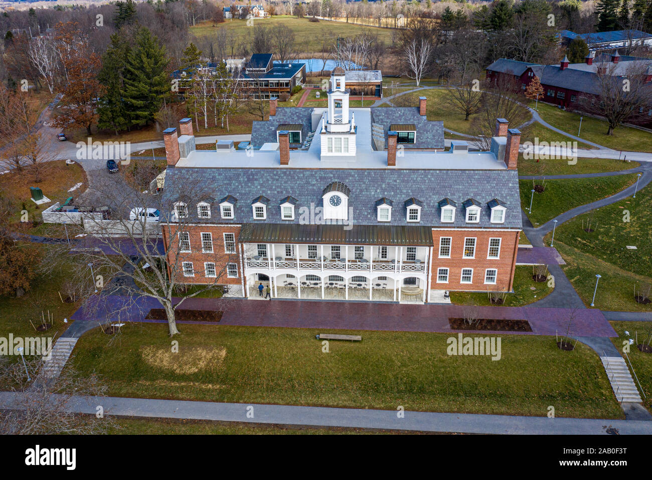 Commons, Bennington College, Bennington, VT, USA, 05201 Stock Photo