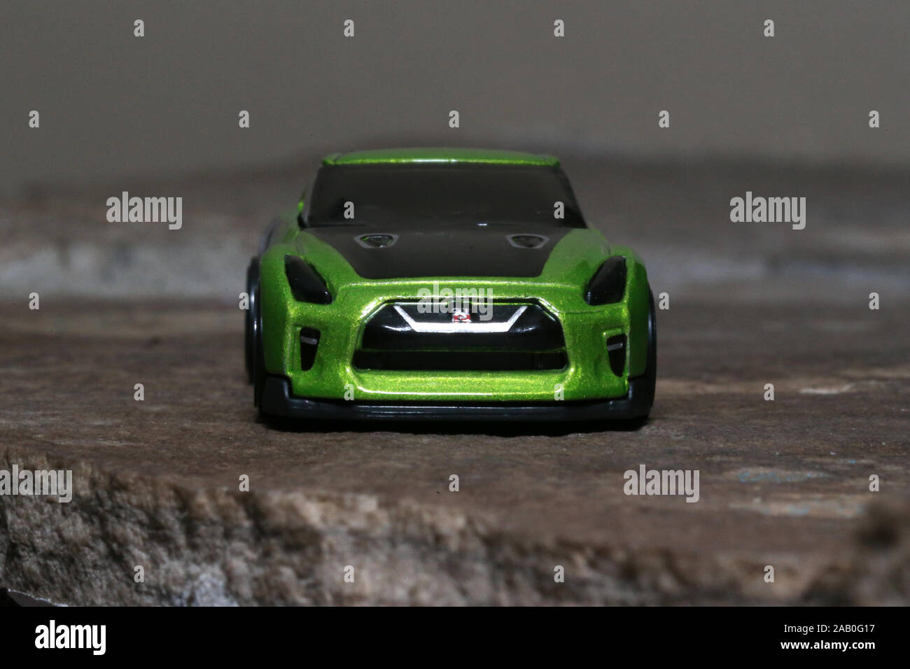 Famous Youtuber Tanner Fox best known as TFOX had his 2017 Nissan GTR made  in to a Hot Wheels car, Tanner has named his Youtube famous car Guaczilla  Stock Photo - Alamy