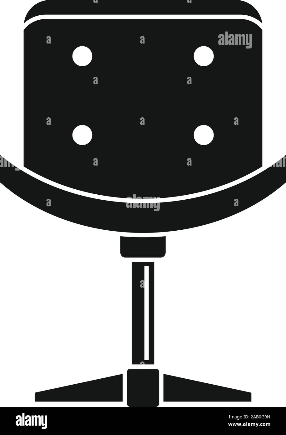 Sit armchair icon. Simple illustration of sit armchair vector icon for ...