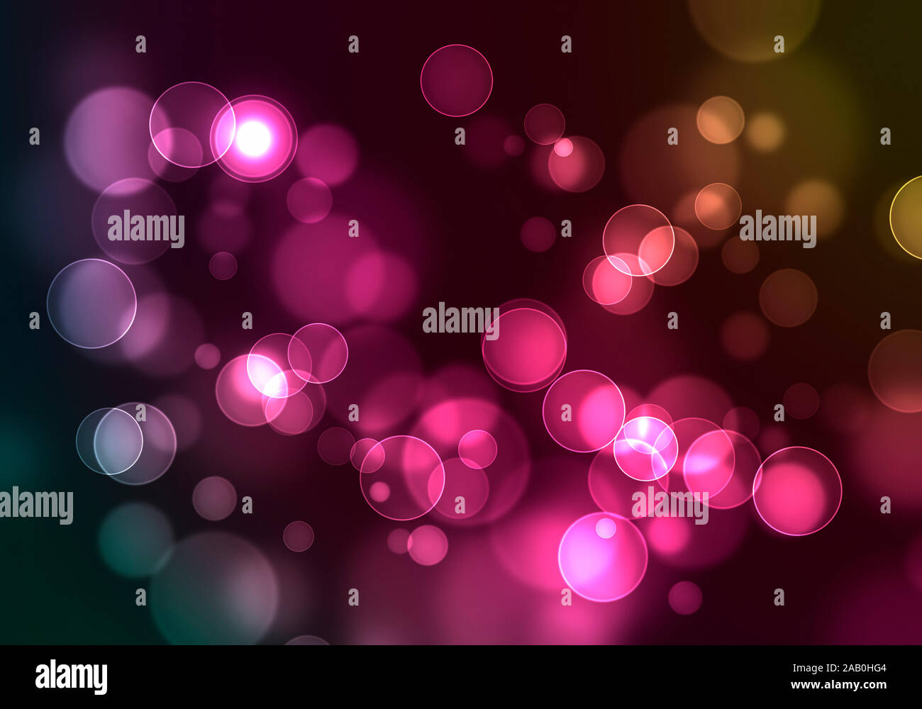 Ein unscharfer, farbenfroher Hintergrund Stock Photo