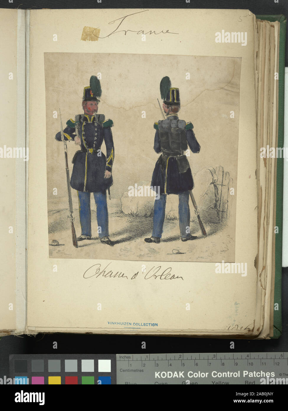 Soldier of France 1836-1839 Stock Photo - Alamy