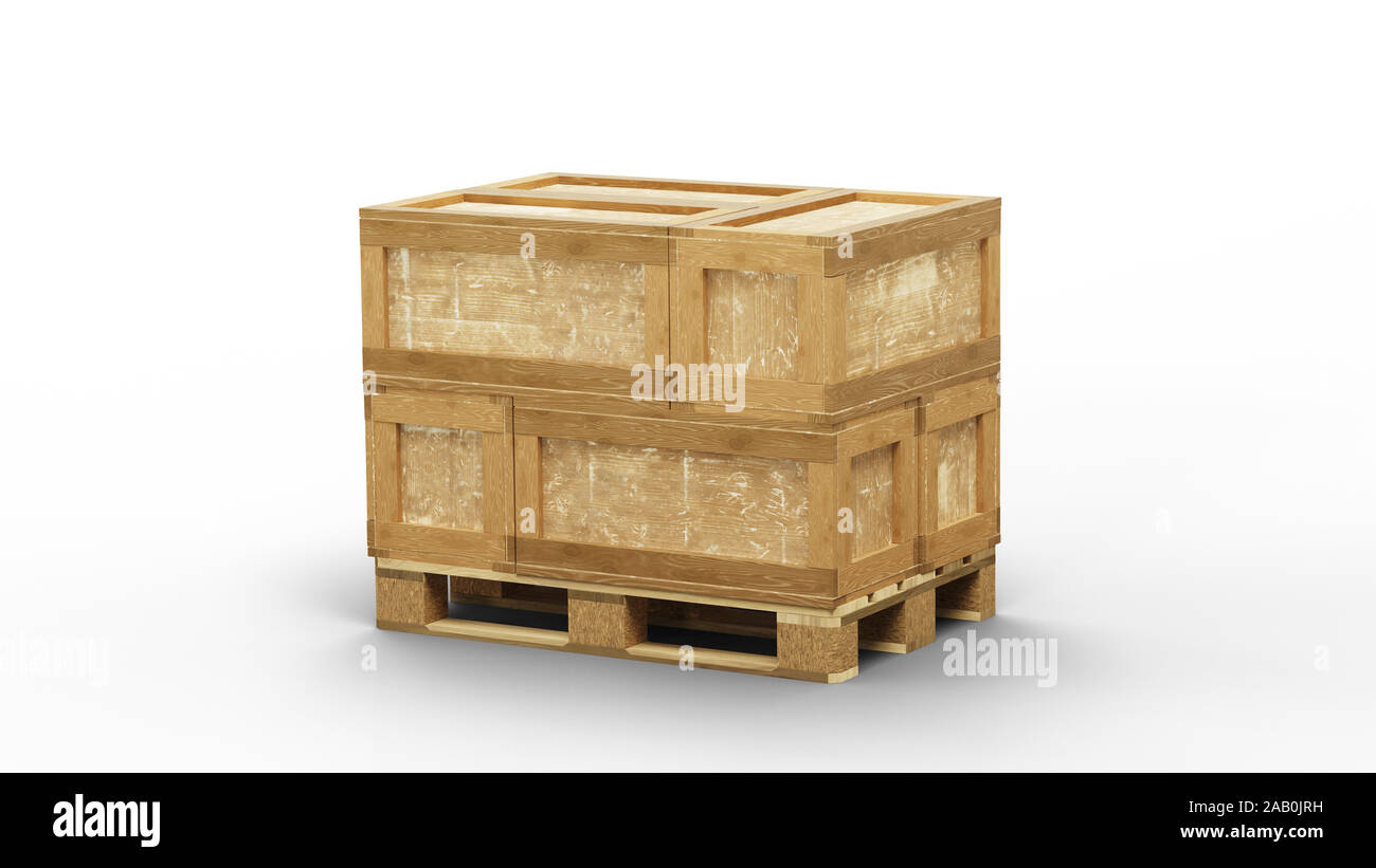 Download Box On Pallet High Resolution Stock Photography And Images Alamy Yellowimages Mockups