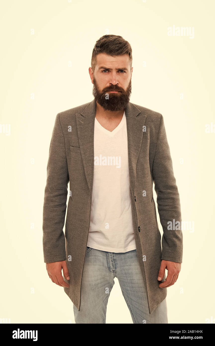 Maintaining A Masculine Look Brutal Hipster Man Hipster