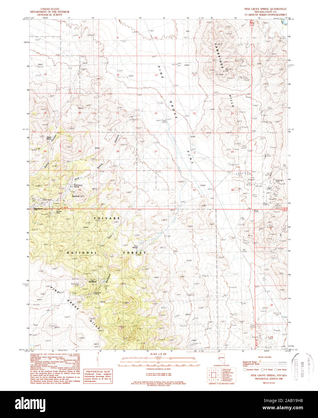 Map of spring grove hi-res stock photography and images - Alamy
