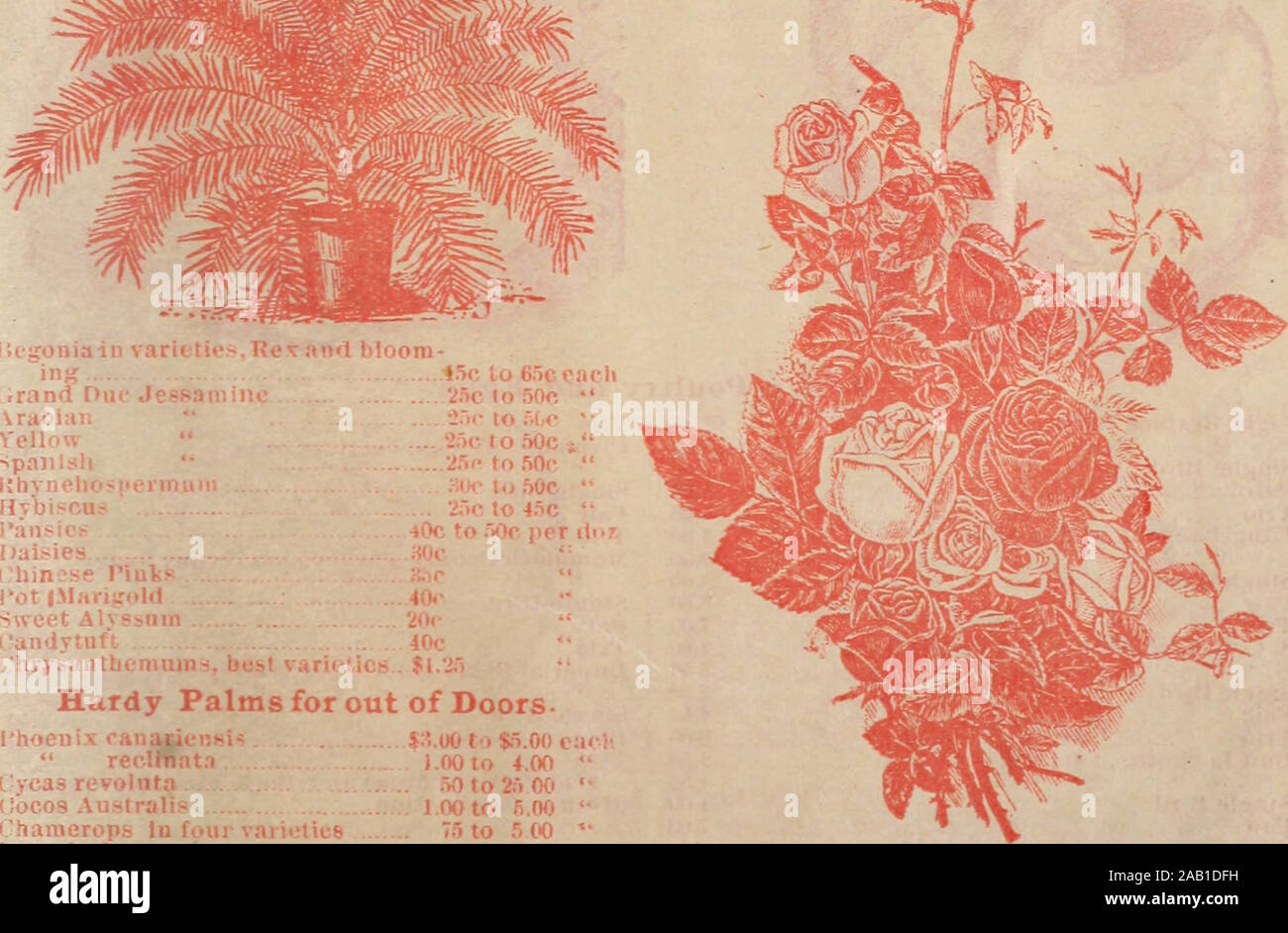 Old seed catalogue hires stock photography and images Alamy