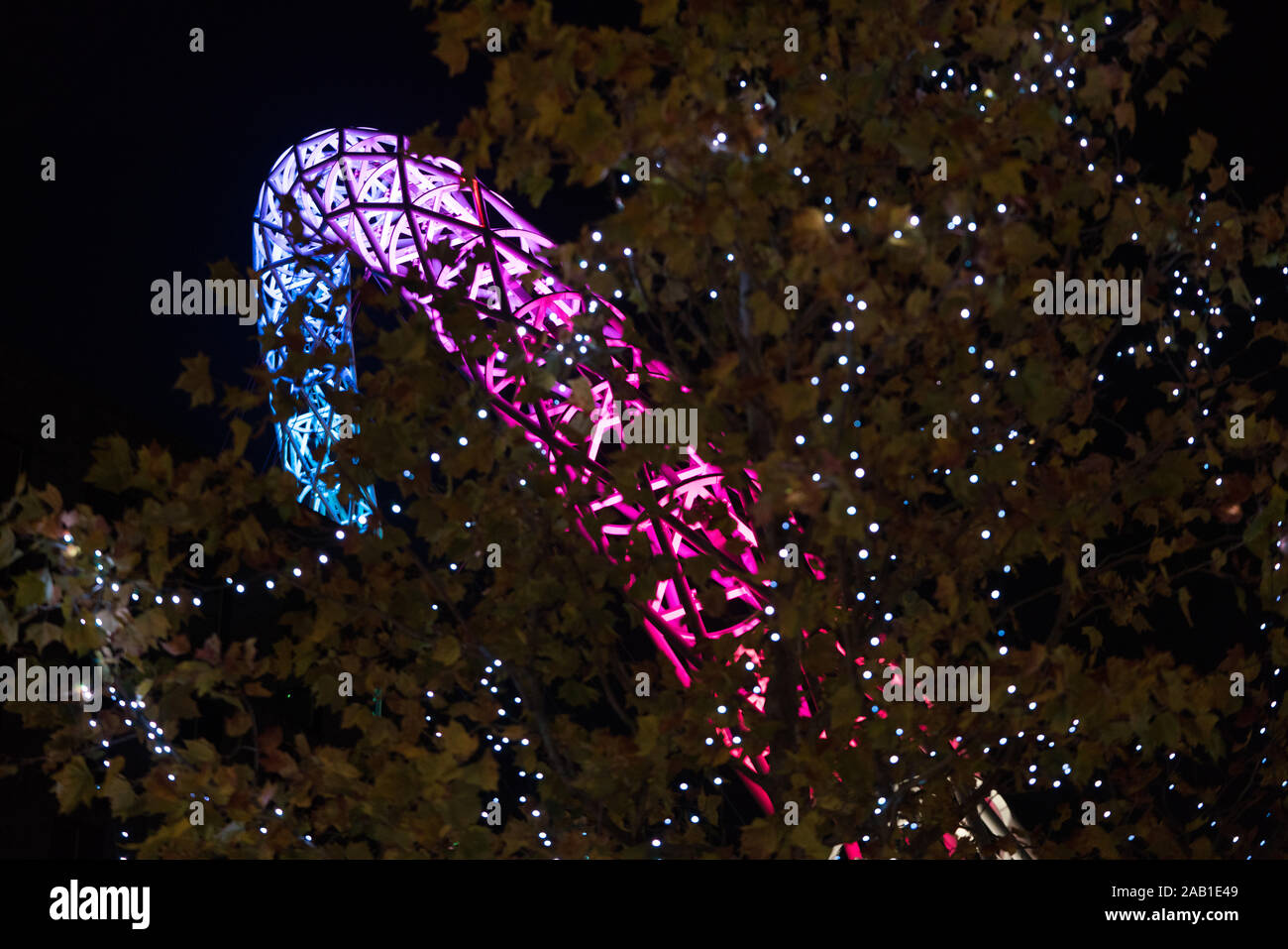 Wembley Park Christmas Winterfest Stock Photo Alamy