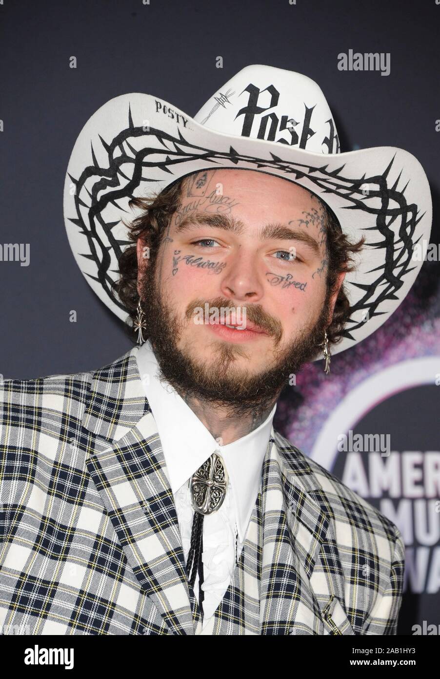 Los Angeles, CA. 24th Nov, 2019. Post Malone at arrivals for 2019 ...