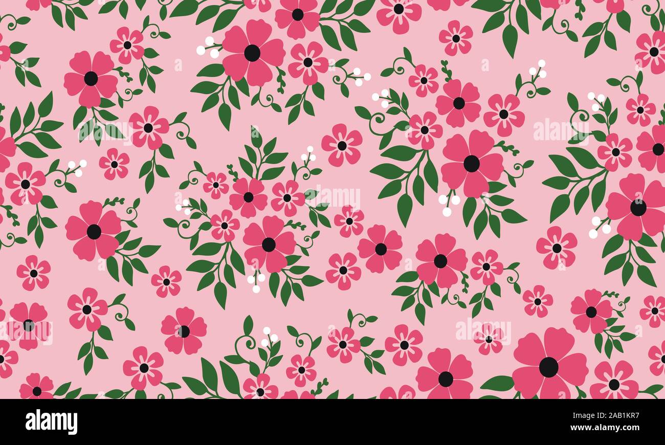 Discover 53+ pink floral wallpaper latest - in.cdgdbentre