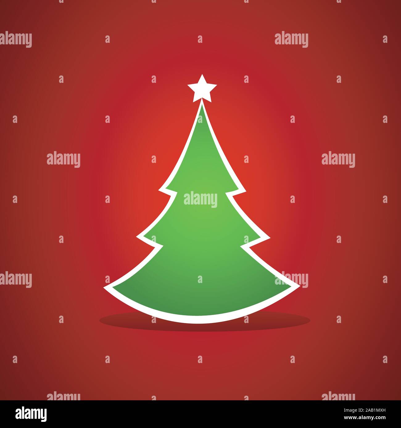christmas tree logo Stock Vector Image & Art - Alamy