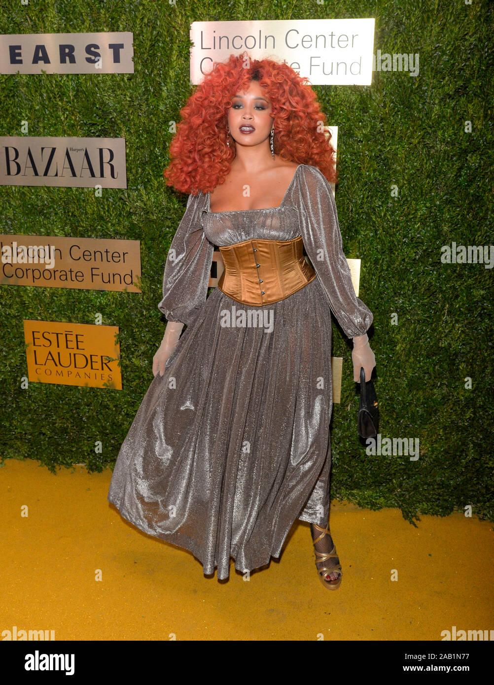 New York, NY - November 18, 2019: Jillian Hervey of Lion Babe attends