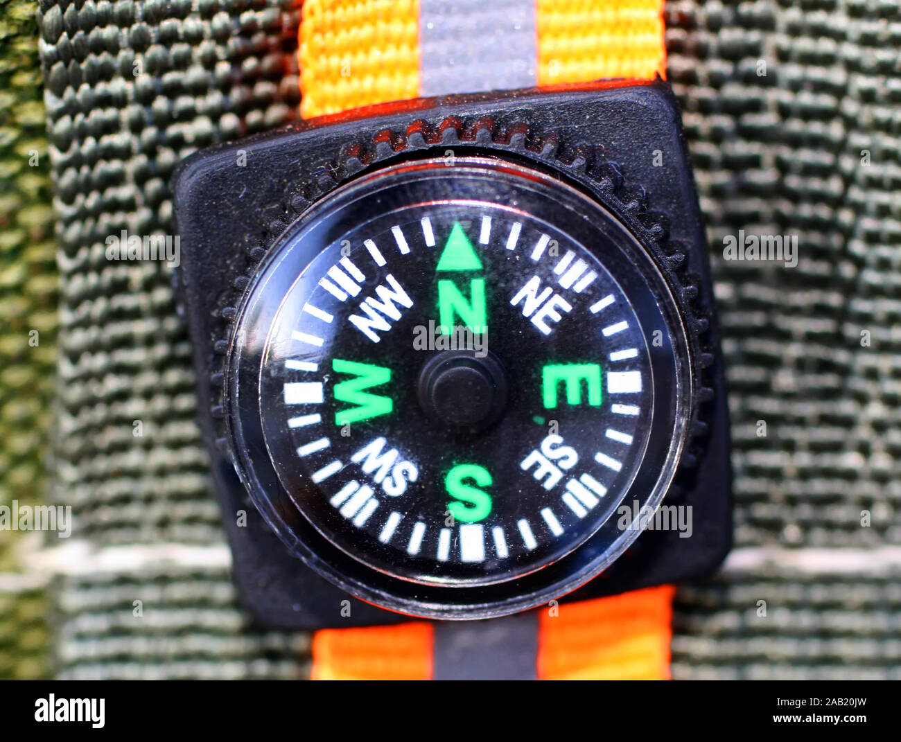 Compass macro shot Stock Photo - Alamy