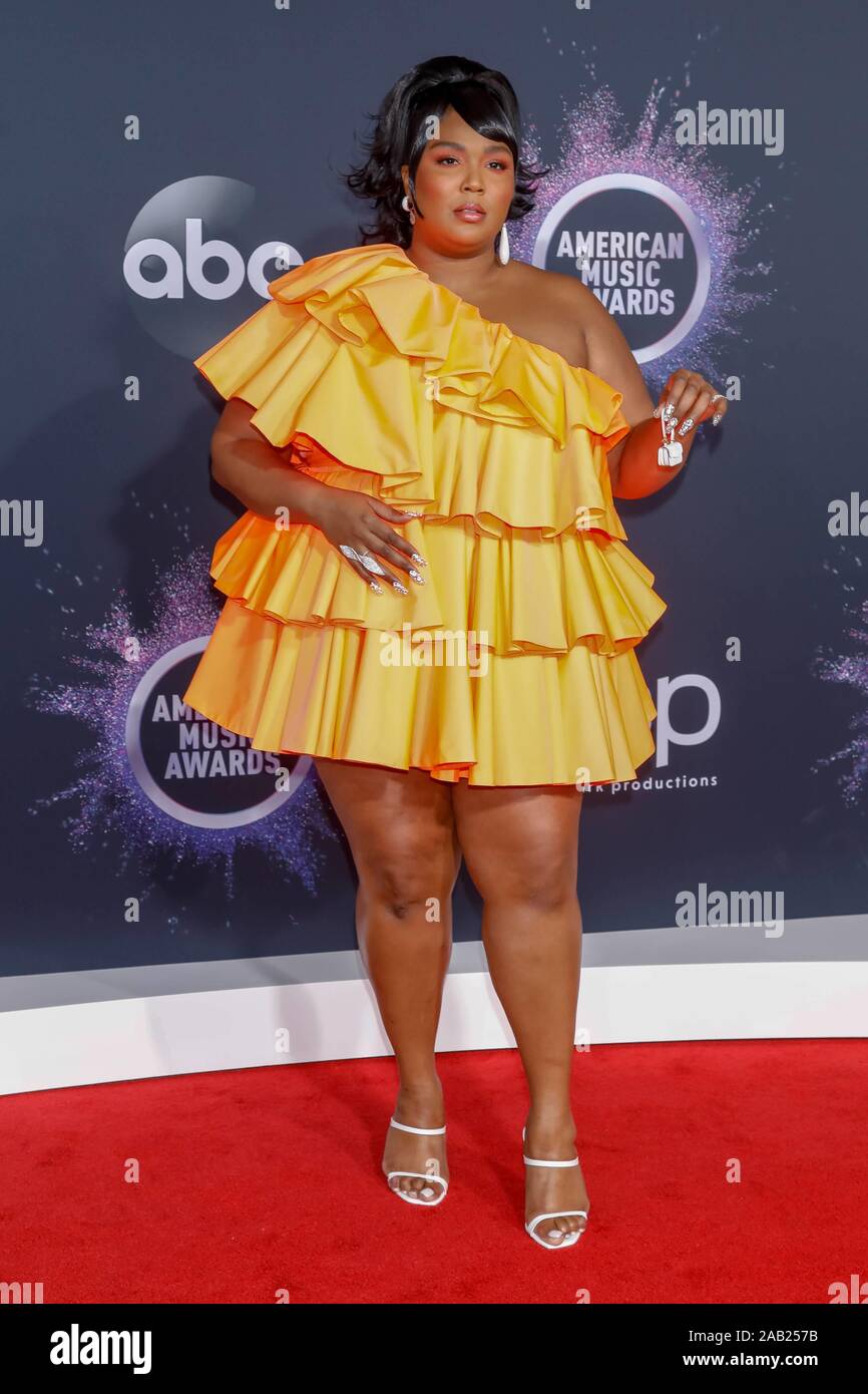 Los Angeles, California, USA. 24th Nov, 2019. Lizzo attends the 2019 ...