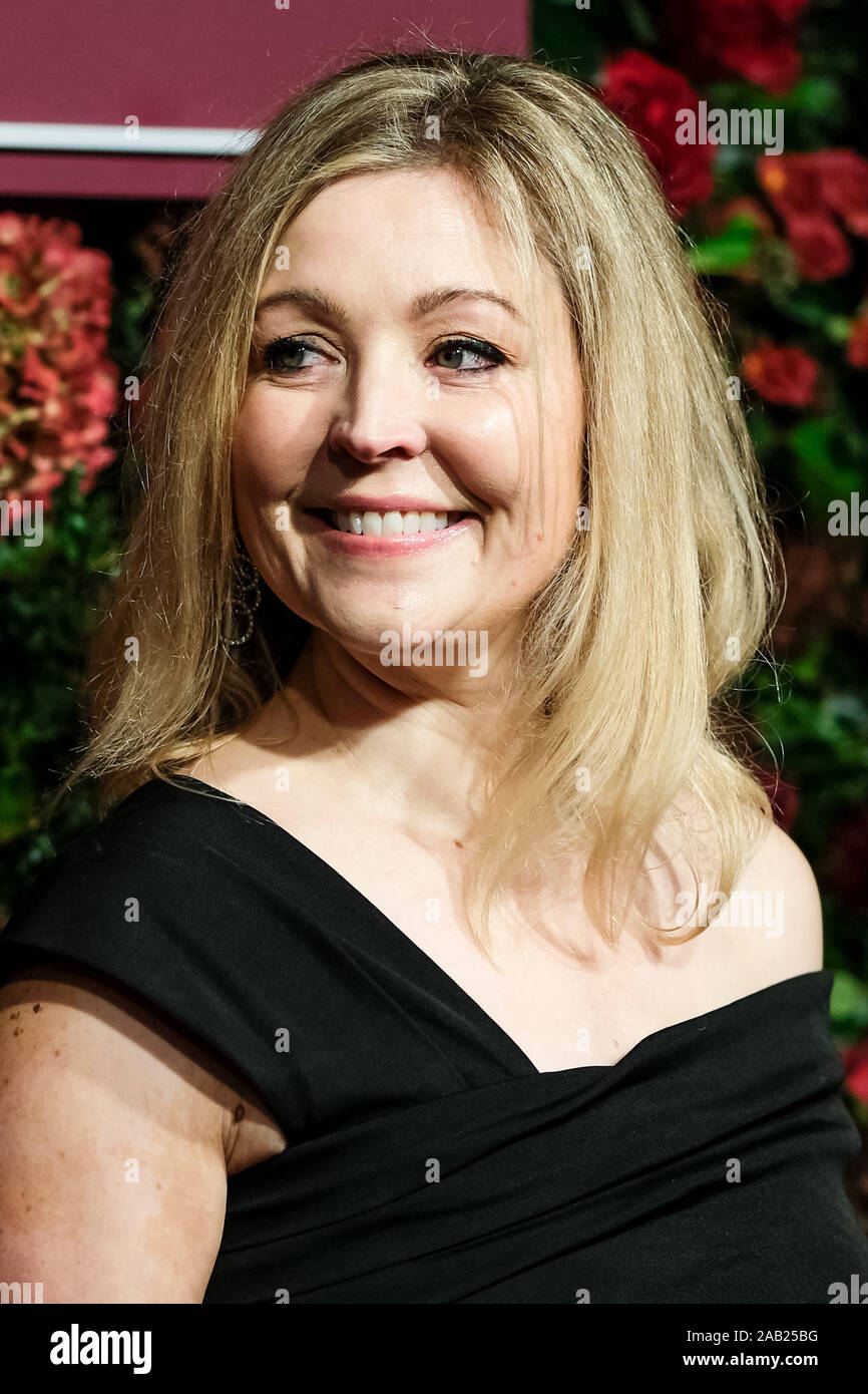 London Coliseum, London, UK. 24 November 2019. Stephanie Phair poses at