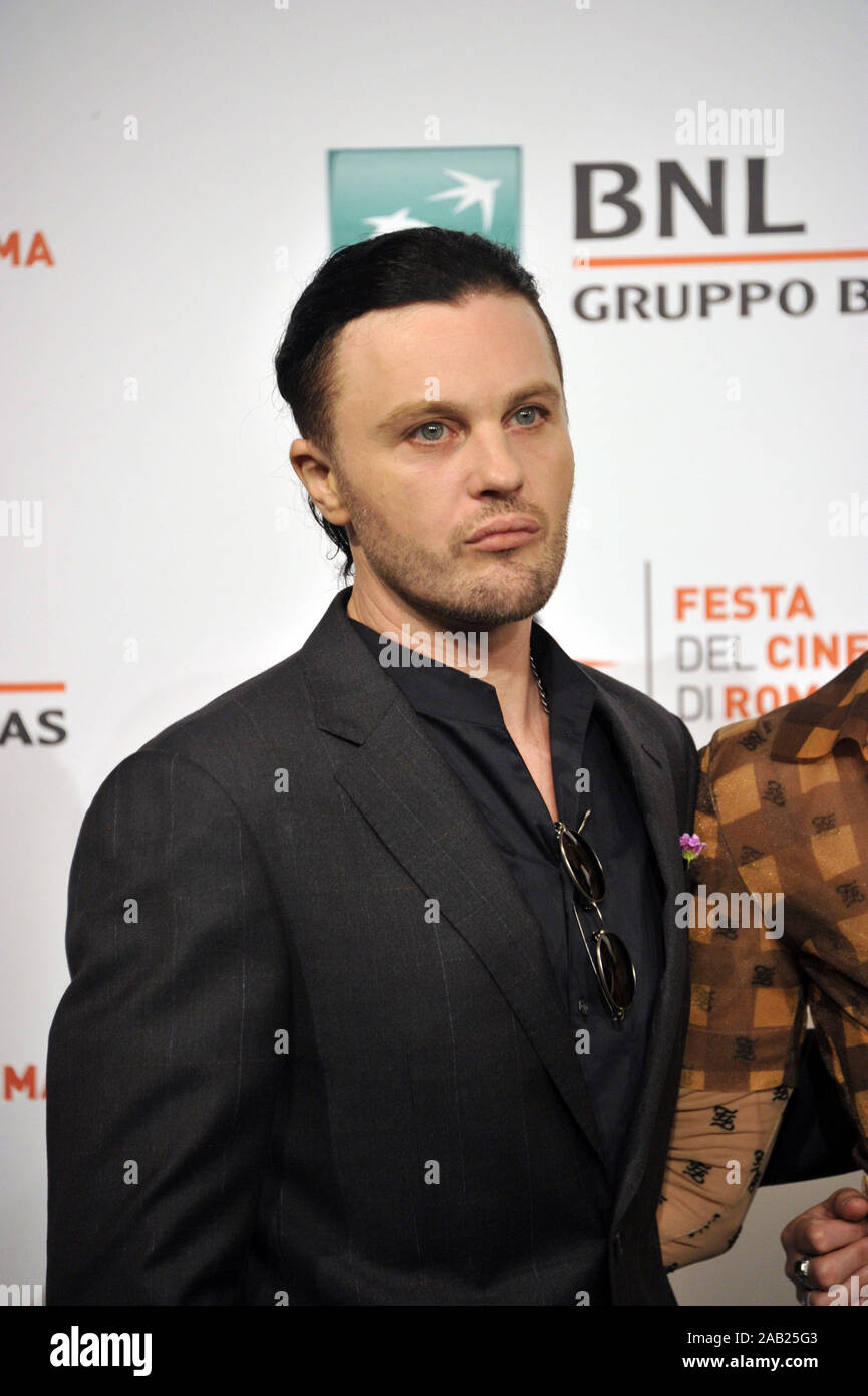 Roma Cinema Fest 2019 - Ran With The Haunted - Photocall Featuring: Michael Pitt Where: Roma, Italia, Italy When: 24 Oct 2019 Credit: IPA/WENN.com  **Only available for publication in UK, USA, Germany, Austria, Switzerland** Stock Photo