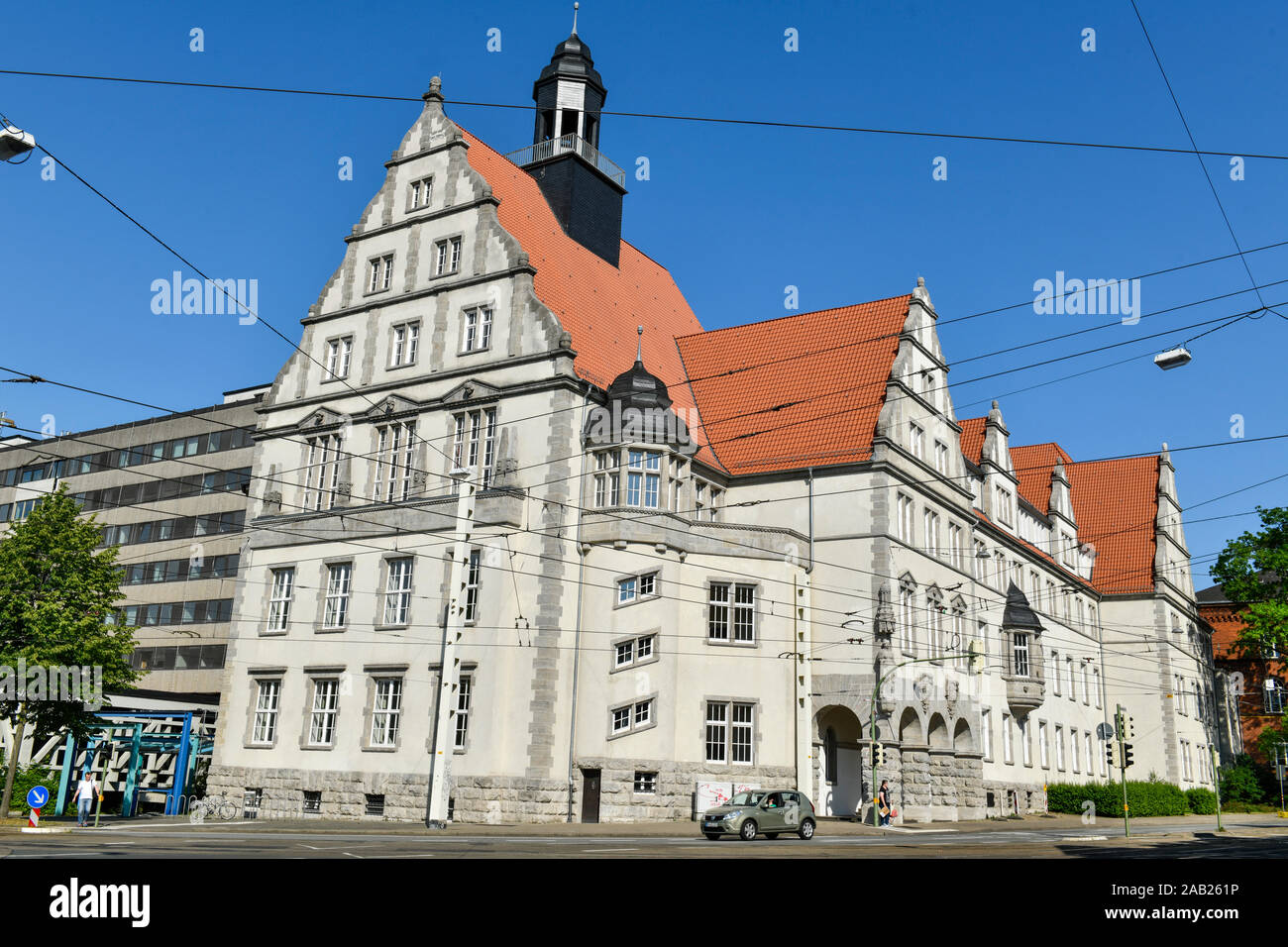 Landgericht, Amtsgericht, Niederwall, Detmolder Straße, Bielefeld, Nordrhein-Westfalen, Deutschland Stock Photo