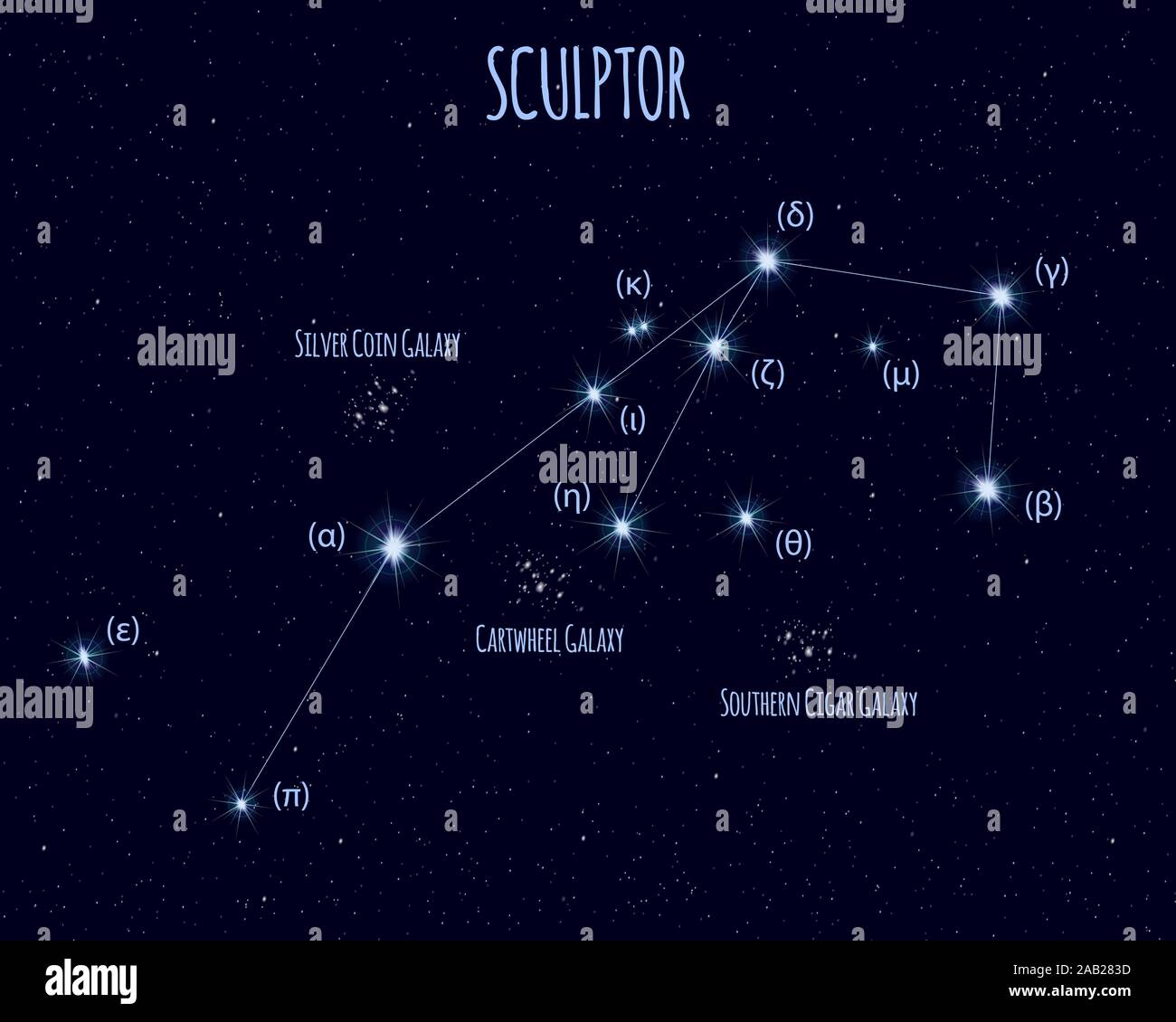 Sculptor constellation hires stock photography and images Alamy