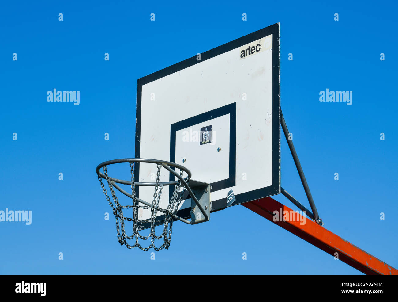 Basketballkorb Streetball Stock Photo