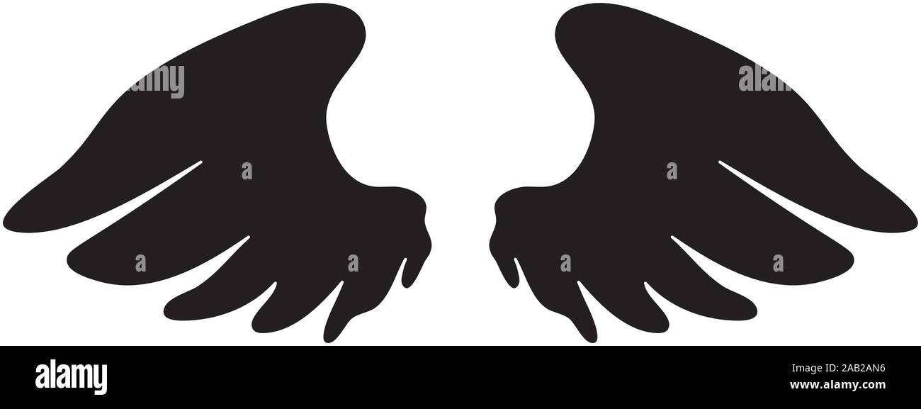 This is a illustration of Cute Angel wings Stock Vector Image & Art - Alamy