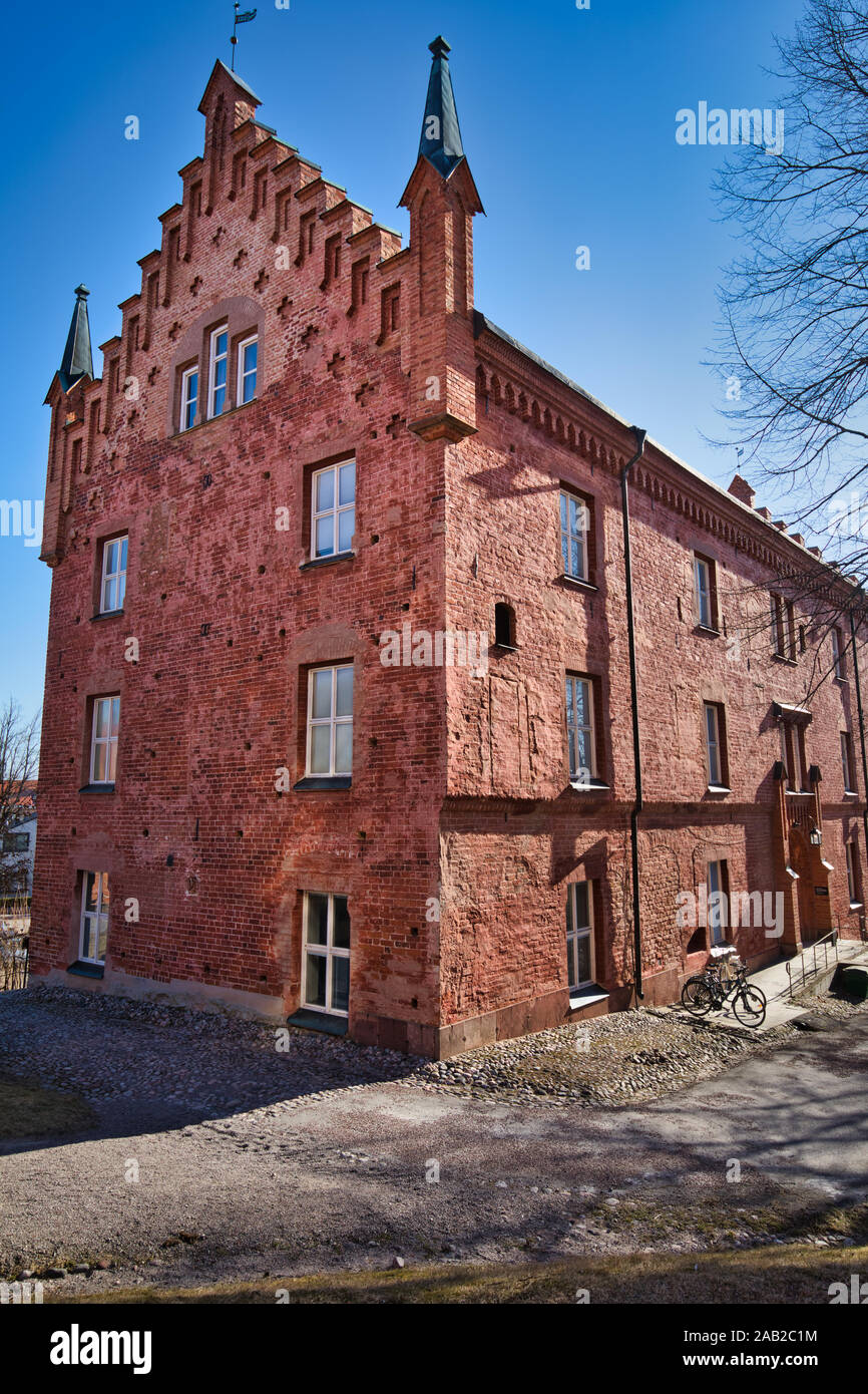 Roggeborgen Bishop's Palace, Strangnas Cathedral, Strangnas, Sodermanland County, Sweden Stock Photo