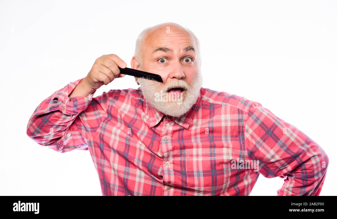 Hairstylist Bold Head Man Bearded Barber Handsome