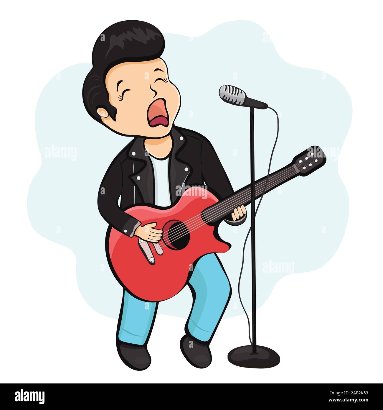 Featured image of post Boy Playing Guitar Cartoon Images