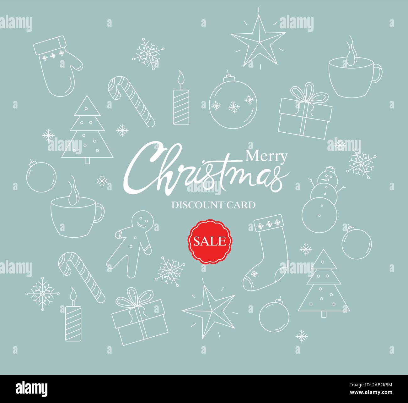 Commercial Christmas Decorations Stock Vector Images Alamy