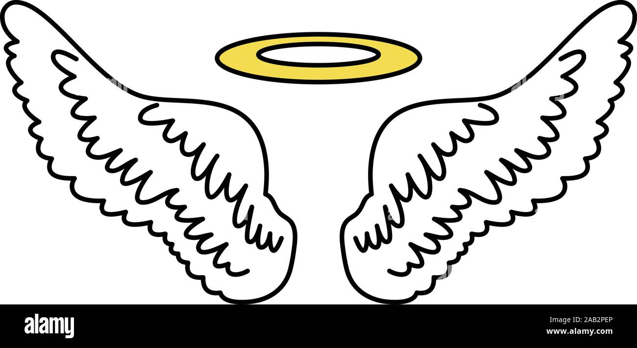 Gold Realistic Angel Ring. Vector Illustration. Royalty Free SVG, Cliparts,  Vectors, and Stock Illustration. Image 124234095.