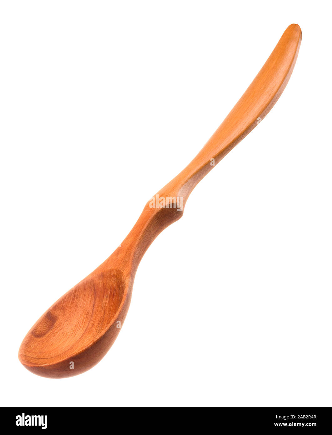 Wooden spoon isolated on a white background with clipping path Stock ...