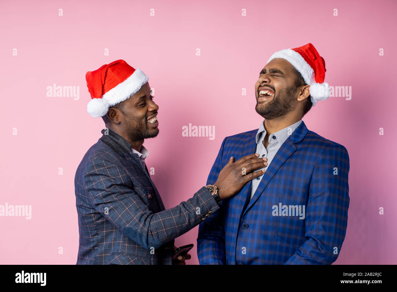 Two bearded men wearing hats hi-res stock photography and images - Alamy