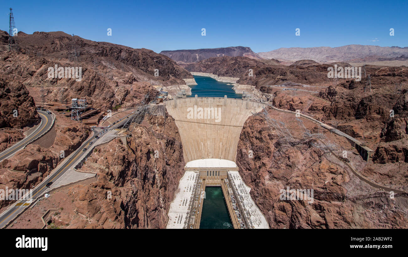 Hoover Dam Stock Photo