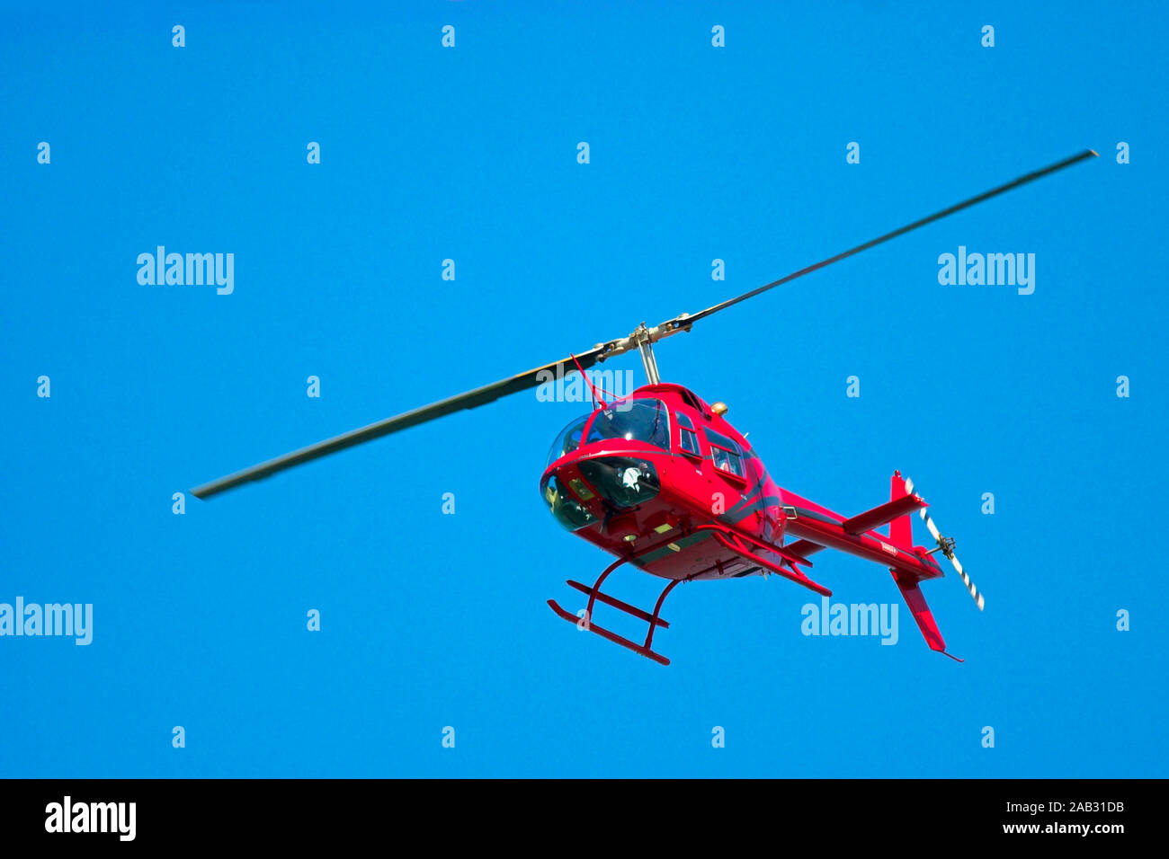 Helicopter - Hubschrauber - Naples -Florida Stock Photo