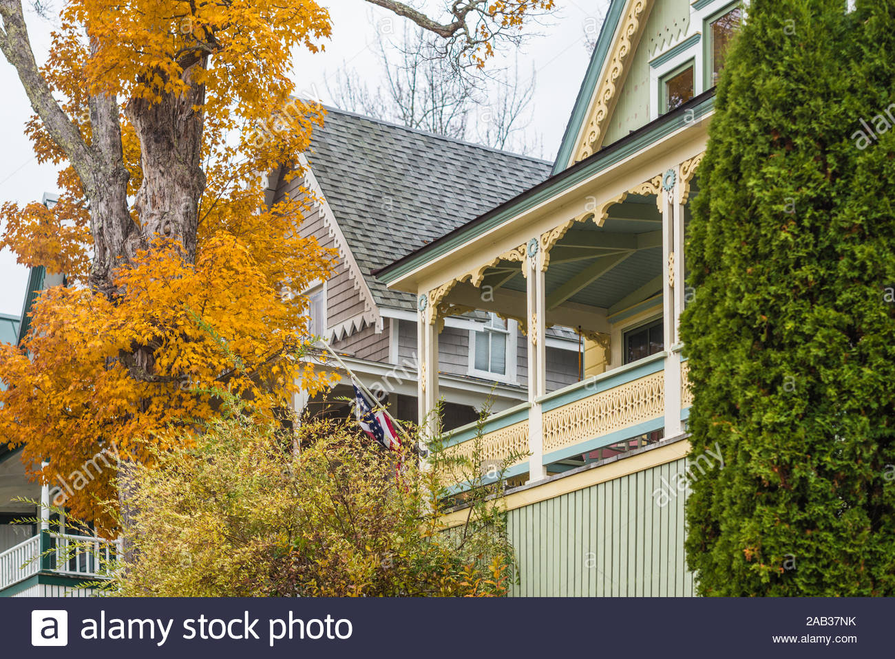 Usa Maine Bayside Bayview Cottages Oceanside Community Of