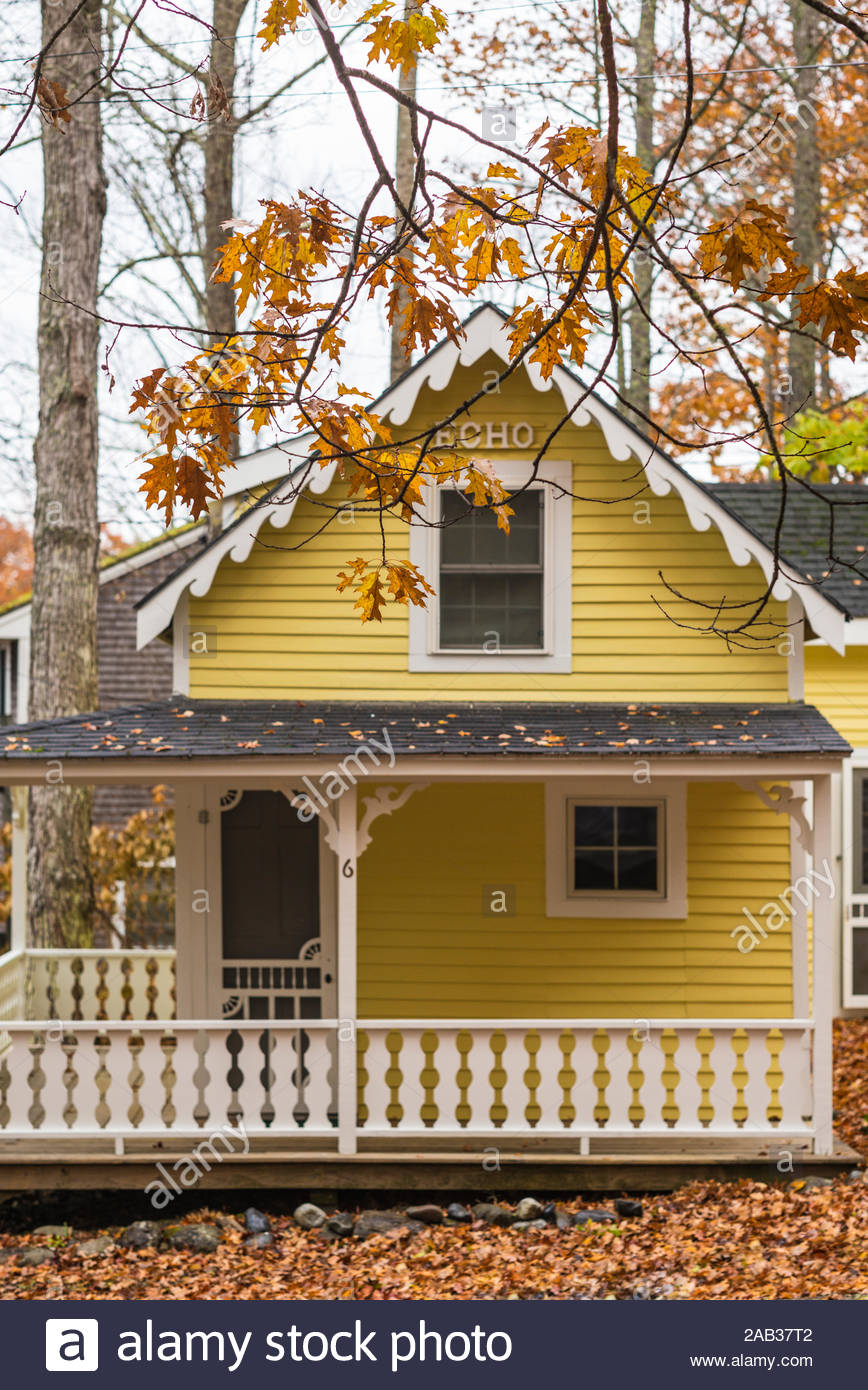 Usa Maine Bayside Bayview Cottages Oceanside Community Of