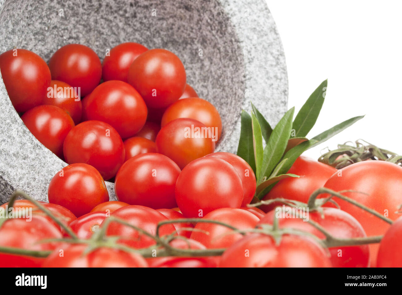 Frische Tomaten |Fresh tomatoes| Stock Photo