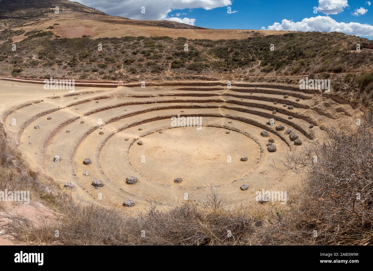 Moray (Inca ruin Stock Photo - Alamy