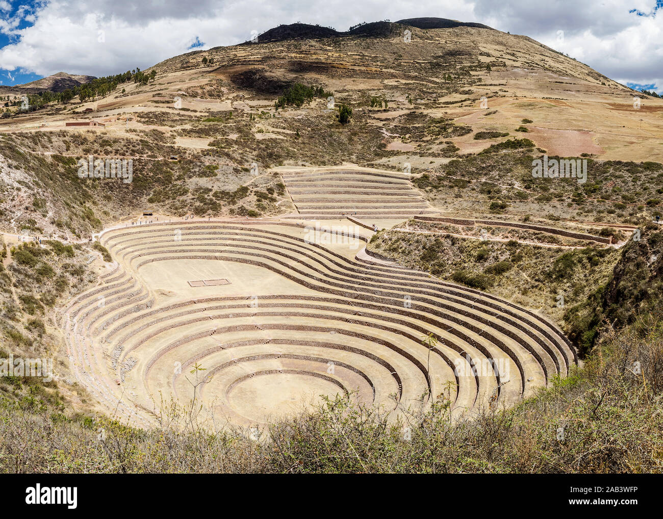 Moray (Inca ruin) Stock Photo