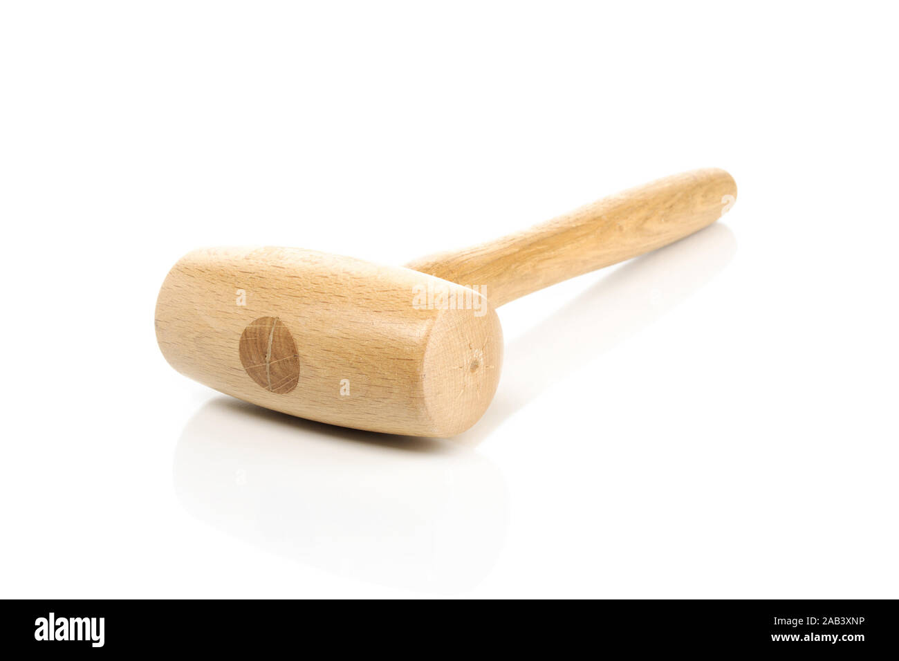 Holzhammer |Wooden mallet| Stock Photo