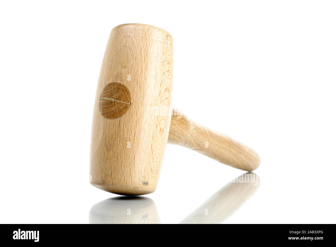 Holzhammer |Wooden mallet| Stock Photo