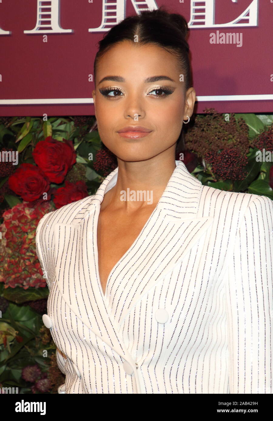 Ella Balinska attends the 65th Evening Standard Theatre Awards at the