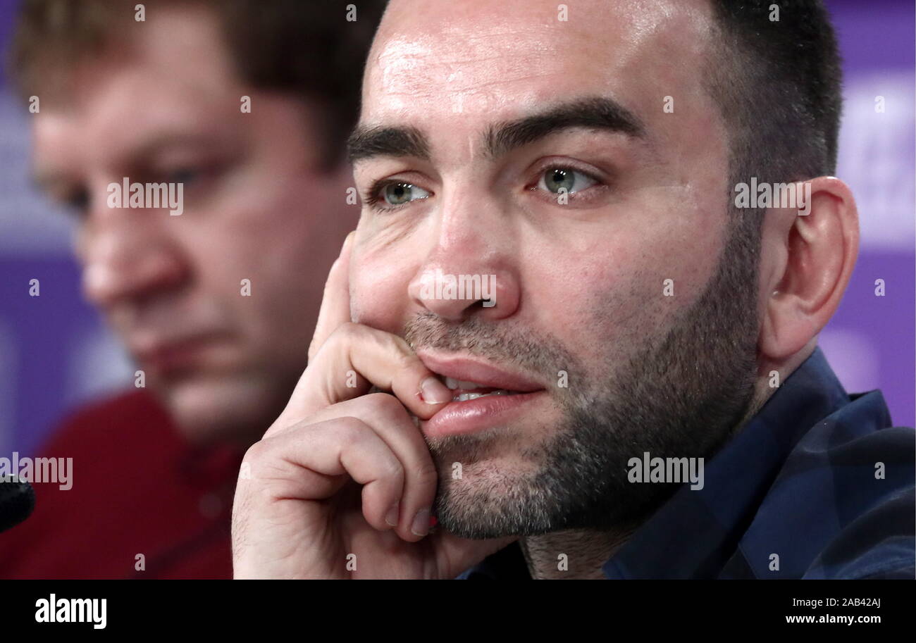Moscow Russia November 25 2019 Fight Nights Global President