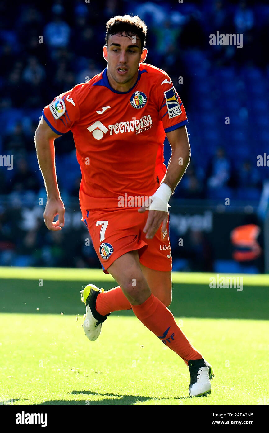 Barcelona 24 11 19 Laliga 19 Date 14 Espanyol Getafe Jaime Mata Of Getafe Cf Credit Pro Shots Alamy Live News Stock Photo Alamy