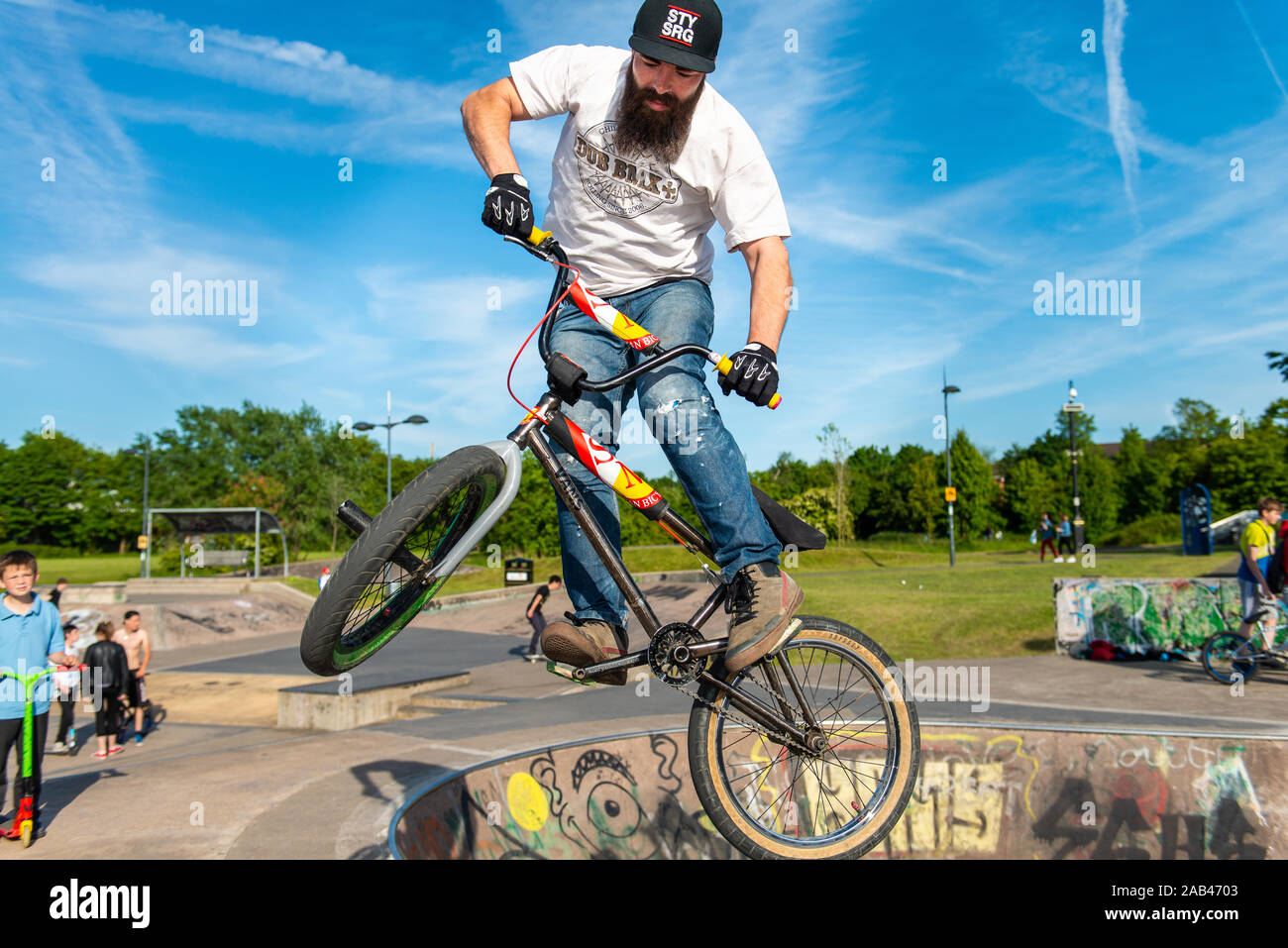 bmx pro rider