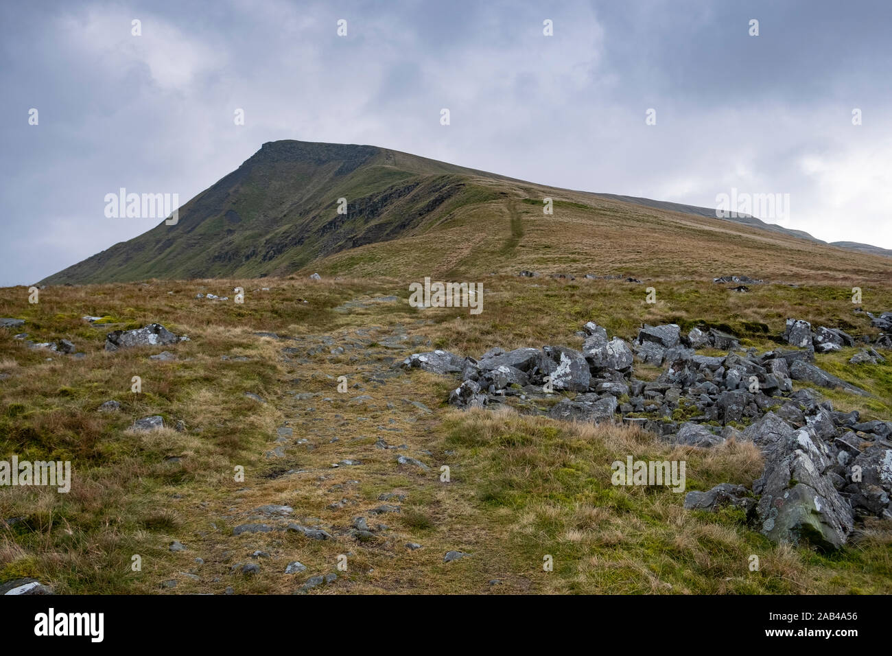 Wild Boar Fell, Mallerstang, in The Yorkshire Dales, England, UK Stock Photo