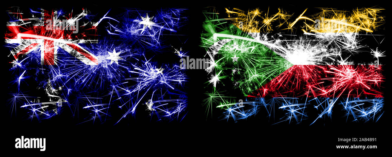 Australia, Ozzie vs Comoros, Comorian New Year celebration sparkling
