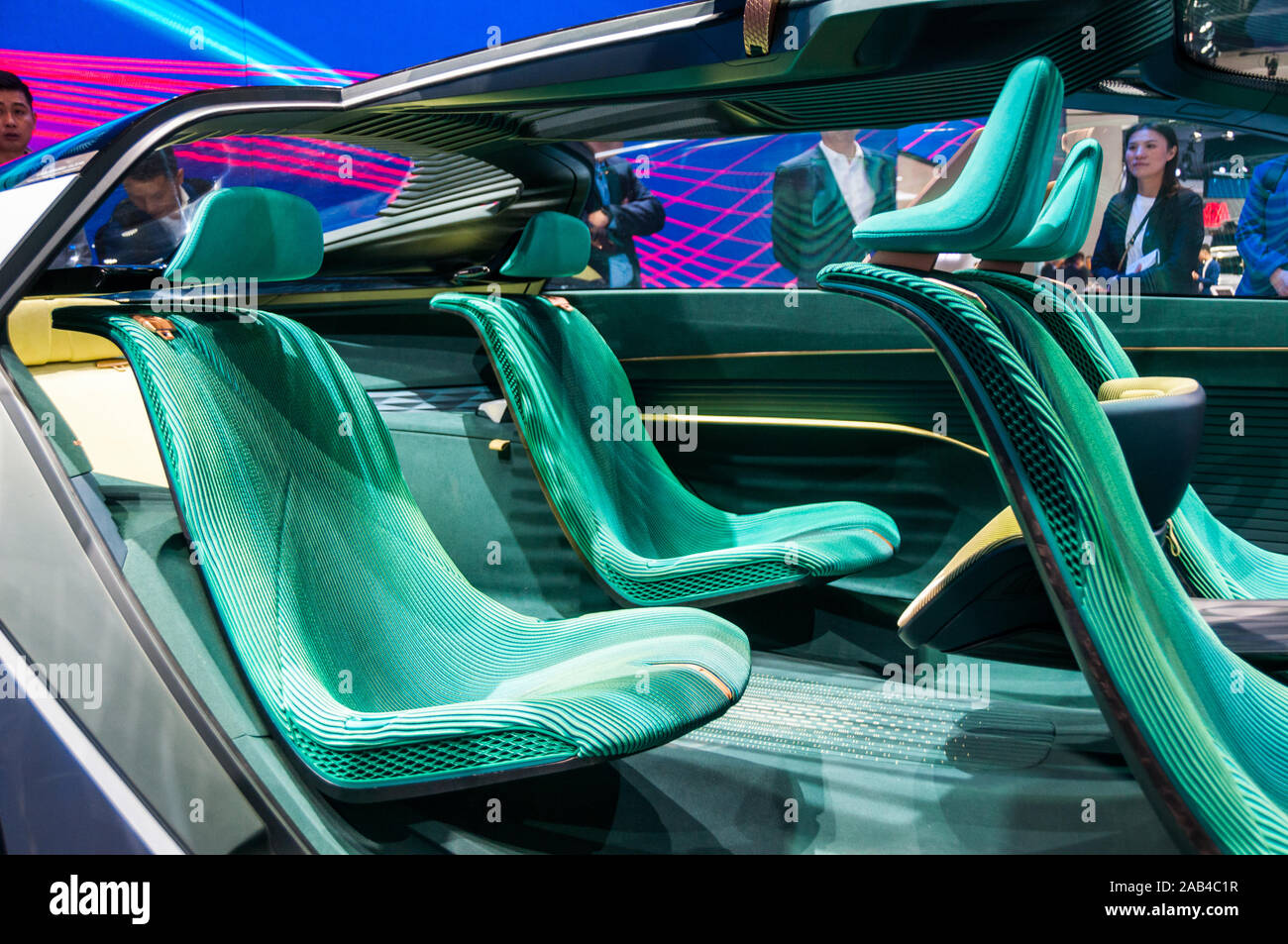 Interior Of The Gac Eno 146 The World S Most Aerodynamic Car