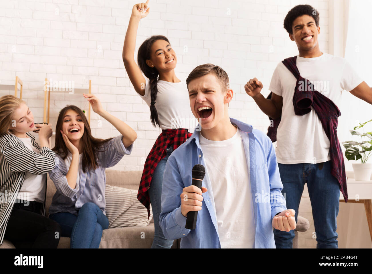 Black teens party hires stock photography and images Alamy