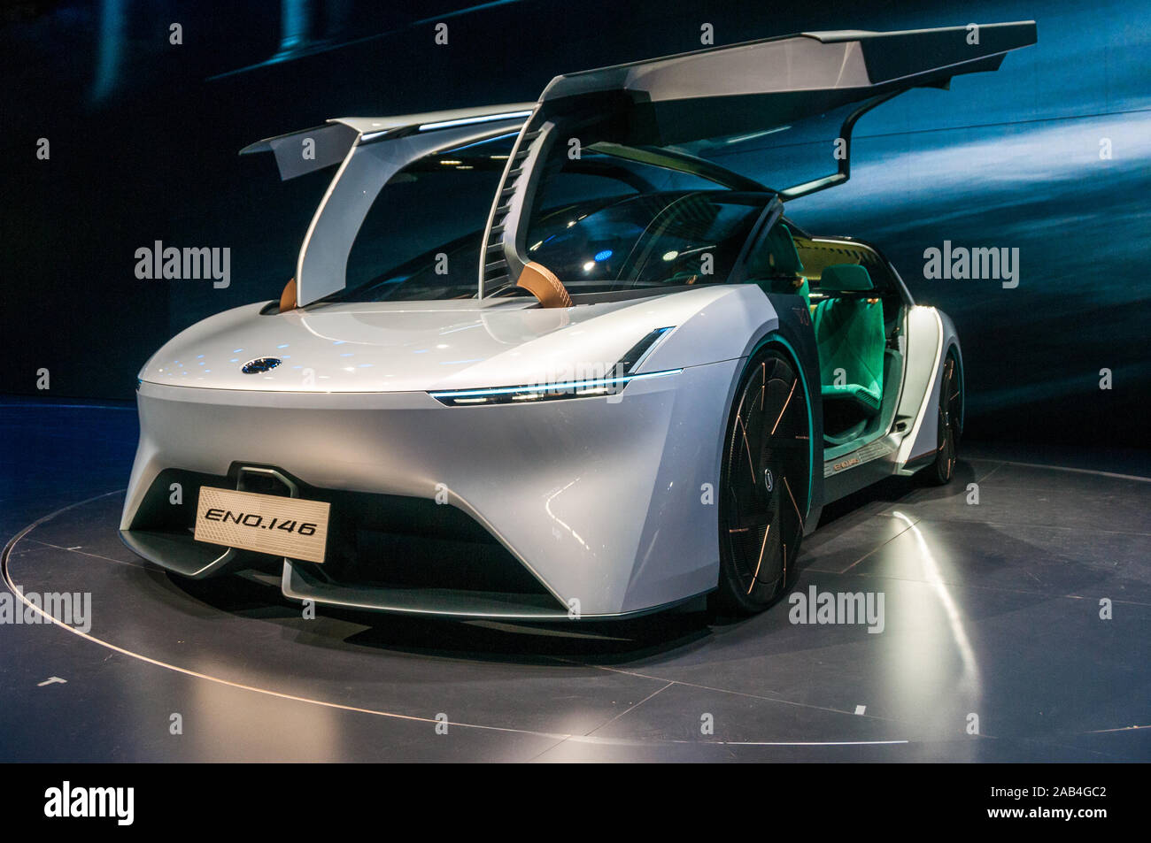 Interior Of The Gac Eno 146 The World S Most Aerodynamic Car
